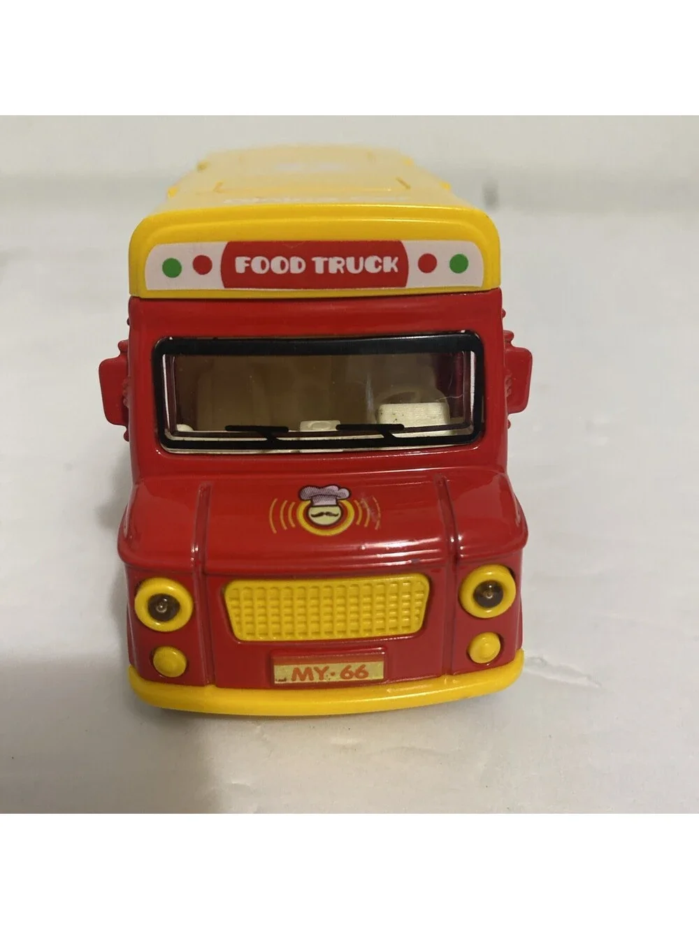1:36 Drinks Food Truck Model Car Van Diecast Toy Vehicle Toys for Kids Gifts